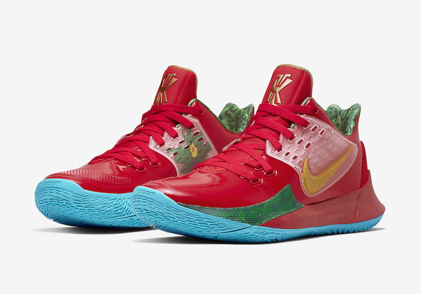 2019 Nike Kyrie 5 Red Orange Blue Shoes